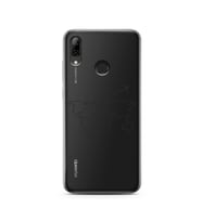 Çizgi Harita Tasarımlı Süper Şeffaf Silikon Telefon Kılıfı Huawei PSmart 2019