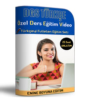 DGS Türkçe Özel Ders Eğitim Video Seti