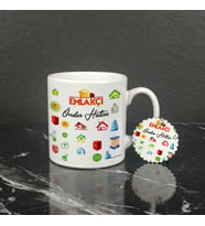 Emlakçı Kupa Bardak ve Anahtarlık Set