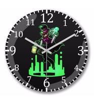 Mortis Brawl Stars  Duvar Saati Bombeli Gercek Cam