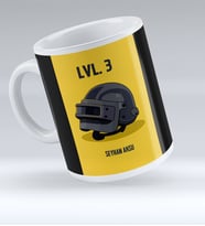 BK Gift Kişiye Özel PUBG Kupa Bardak - 9 (Beyaz)