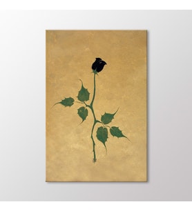 Arty Tablo Siyah Gül Tablo (Karışık)