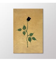 Arty Tablo Siyah Gül Tablo (Karışık)