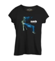 Suede - Night Thoughts Siyah Kadın Tshirt
