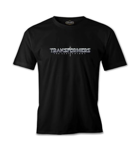 Transformers 5 - Logo Siyah Erkek Tshirt