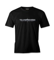 Transformers 5 - Logo Siyah Erkek Tshirt