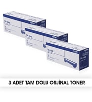 3 ADET Brother TN-1040 Orjinal Toner- HL-1111 / DCP-1511 /MFC-1811 / MFC-1815 - Kutusuz