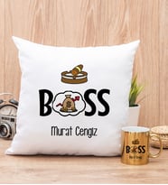 Patron Yastık ve Gold Kupa Bardak