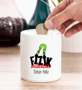 Fizik Mühendisi Kişiye Özel Kumbara