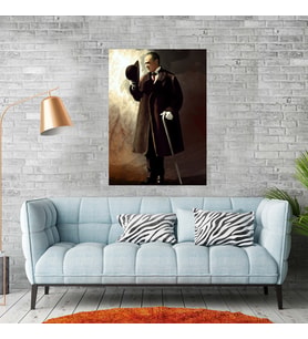 Mustafa Kemal Atatürk Kanvas Tablo