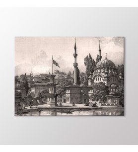 Arty Tablo Tophane Nusretiye Camii Tablo (Karışık)