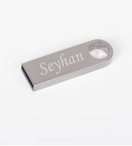 BK Gift Kişiye Özel F-140-16 Füme Metal USB Bellek 16 GB