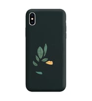 Siyah Lansman Telefon Kılıfı Iphone Xs Max