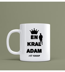 En Kral Arkadaş Kupa Bardak Kişiye Özel Hediye S64