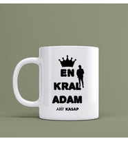 En Kral Arkadaş Kupa Bardak Kişiye Özel Hediye S64