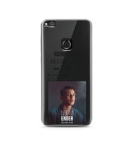 Norm Ender Mp3 Tasarımlı Süper Şeffaf Silikon Telefon Kılıfı Huawei P9 Lite (201