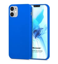 Microsonic Matte Silicone Apple iPhone 12 Mini Kılıf Mavi