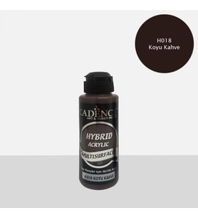 H-018 KOYU KAHVE 120 ML MULTISURFACE HYBRID  (Karışık)