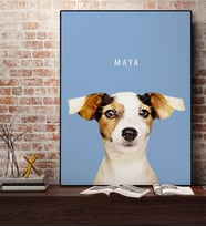 BK Gift Kişiye Özel Evcil Dost Kanvas Tablo 50x70cm-1