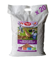 Bonny Nice Bıldırcın Güvercin Süs Tavukları Kafes Altlığı 17 l x 20 Paket
