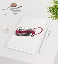 BK Gift Kişiye Özel Sevgililer Günü Beyaz Defter Kalem Seti-32