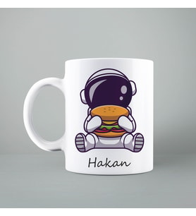 Astronot Kupası Kişiye Özel