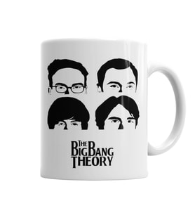 The Big Bang Theory Beatles Kupa Bardak Porselen