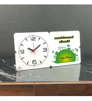 Enerji Sistemleri Mühendisine Hediye Ahşap Masa Saati