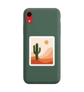 Koyu Yeşil Lansman Telefon Kılıfı Iphone XR