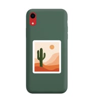 Koyu Yeşil Lansman Telefon Kılıfı Iphone XR