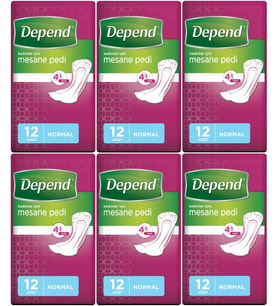 Depend Mesane Pedi Kadın Normal 72 Adet