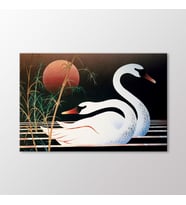 Arty Tablo Kuğuların Dansı Tablo (Karışık)