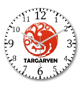 Tartaryen Duvar Saati Bombeli Gercek Cam
