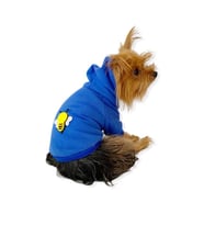 Athletique Arılı Köpek Süeteri  Köpek Kıyafet Elbise (Mavi)