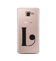 Samsung A7 (2016) Harf Tasarımlı Telefon Kılıfı L-Harfi 