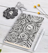 BK Gift Kişiye Özel İsimli Beyaz Defter Kalem Ve Anahtarlık Hediye Seti-19 (Model 1)