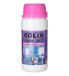 Lavabo Açıcı Banyo Gider Açıcı Rolix Rolix 2000 Gr