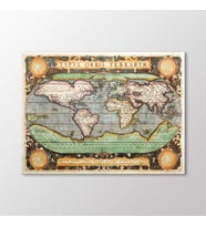 Arty Tablo Typus Orbis Terrarum Tablo (Karışık)