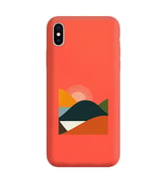 Turuncu Lansman Telefon Kılıfı Iphone Xs Max