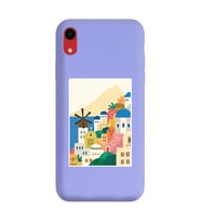 Lila Lansman Telefon Kılıfı Iphone XR