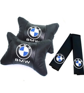 BMW 3 Series (F30) Koltuk başlığı uyumlu ortopedik yastık takımı ve kemer koruyucu kılıf  hediyelik set
