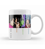 Goku Black Goku Zamasu Tranks Kupa Bardak Porselen