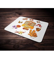 Kişiye Özel Aktar Tasarımlı Mouse Pad (Renksiz)