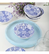 Keramika Blue Halka Çerezlik/Sosluk 13 Cm 6 Adet - 17926