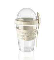 Take'n Go Kapaklı Kaşıklı Hazırla Ve Çık Meyveli Yoğurt Kabı 600 ml