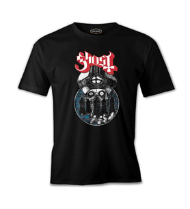 Ghost Siyah Erkek Tshirt