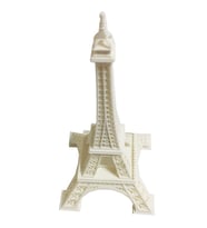 NCT 3D Printer Baskı Eyfel Kulesi Maketi Beyaz (Beyaz)