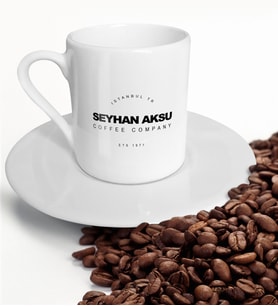 BK Gift Kişiye Özel Espresso Kahve Fincanı-10 (Beyaz)