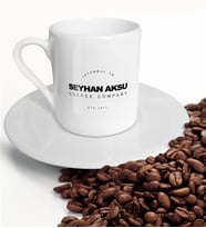 BK Gift Kişiye Özel Espresso Kahve Fincanı-10 (Beyaz)