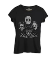 Kings of Horror Siyah Kadın Tshirt